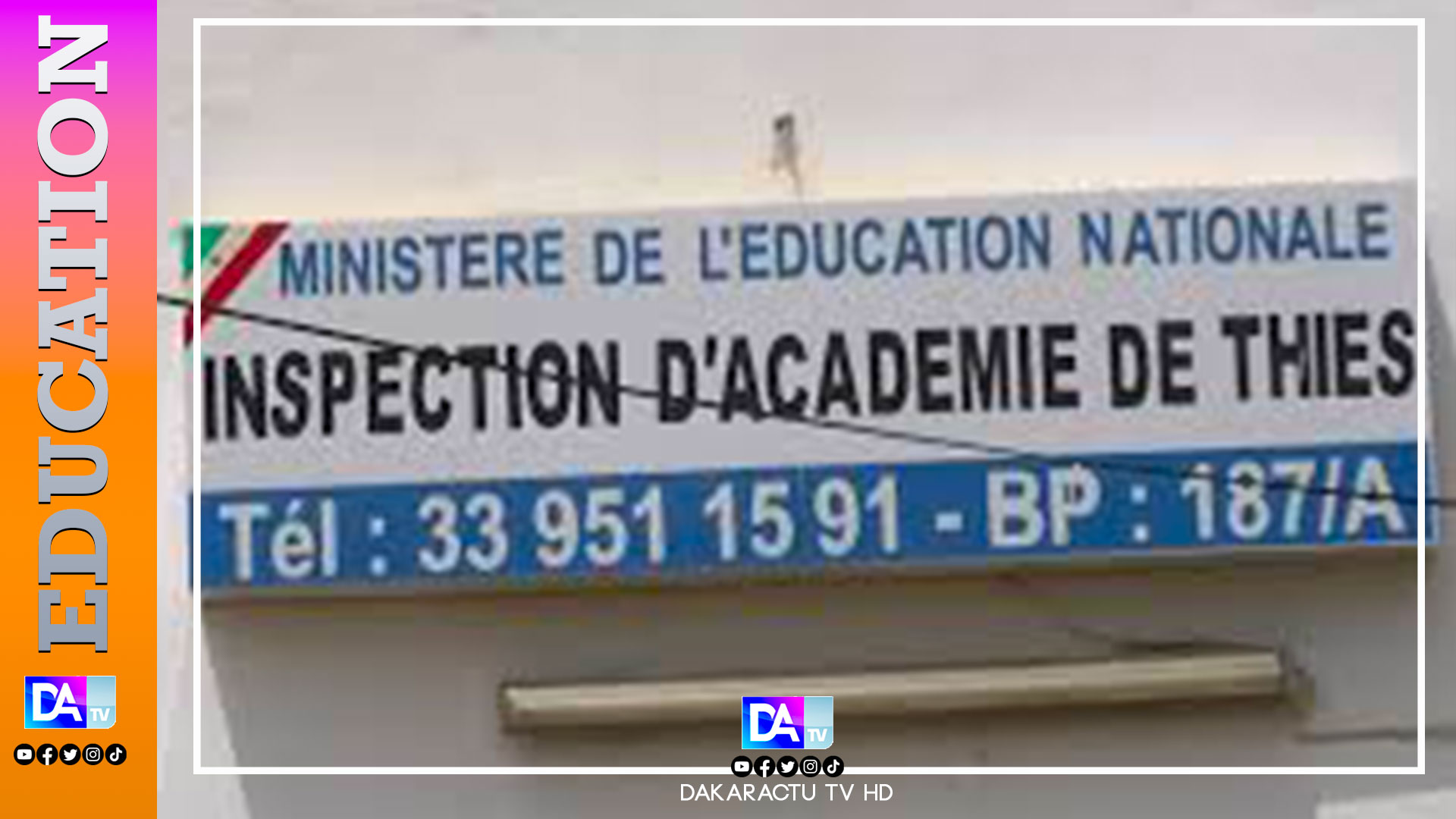 Académie de Thiès : 31.143 candidats en lice, avec une augmentation de 2.189 candidats