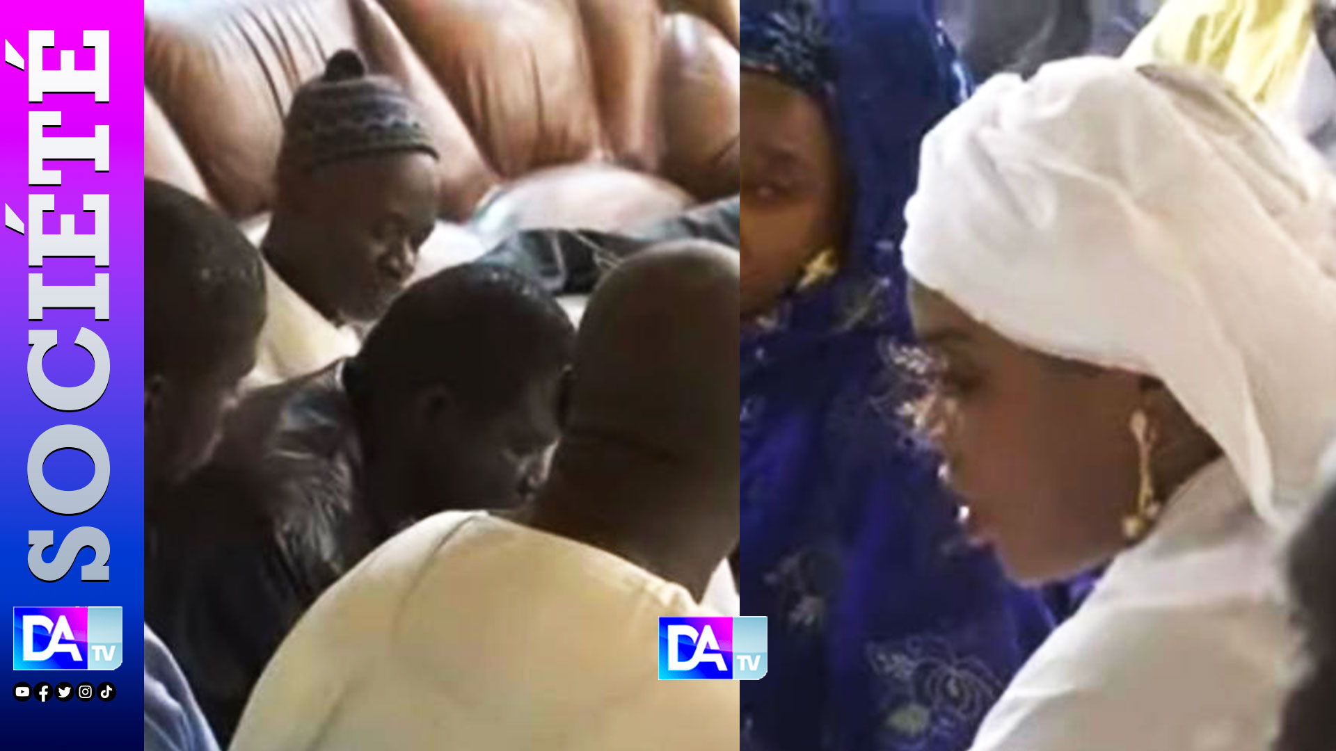 TOUBA- Serigne Basirou Mbacké franc et direct avec Sokhna Aïda Diallo : «Serigne Mountakha  est prêt à passer l’éponge si vous suivez son ndigël….Serigne Saliou Thioune est le khalife de Cheikh Béthio »