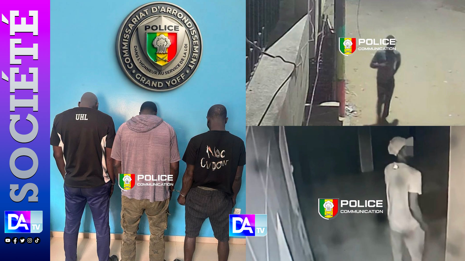 Grand Yoff : une bande de cambrioleurs démantelée, un ex-détenu et deux receleurs dans les filets de la police