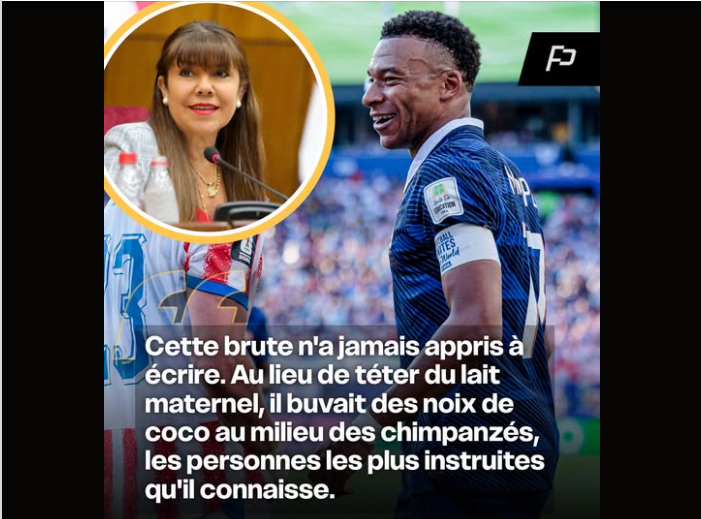 France - Paraguay : Une sénatrice paraguayenne tient des propos racistes envers Mbappé, qui réplique sur X