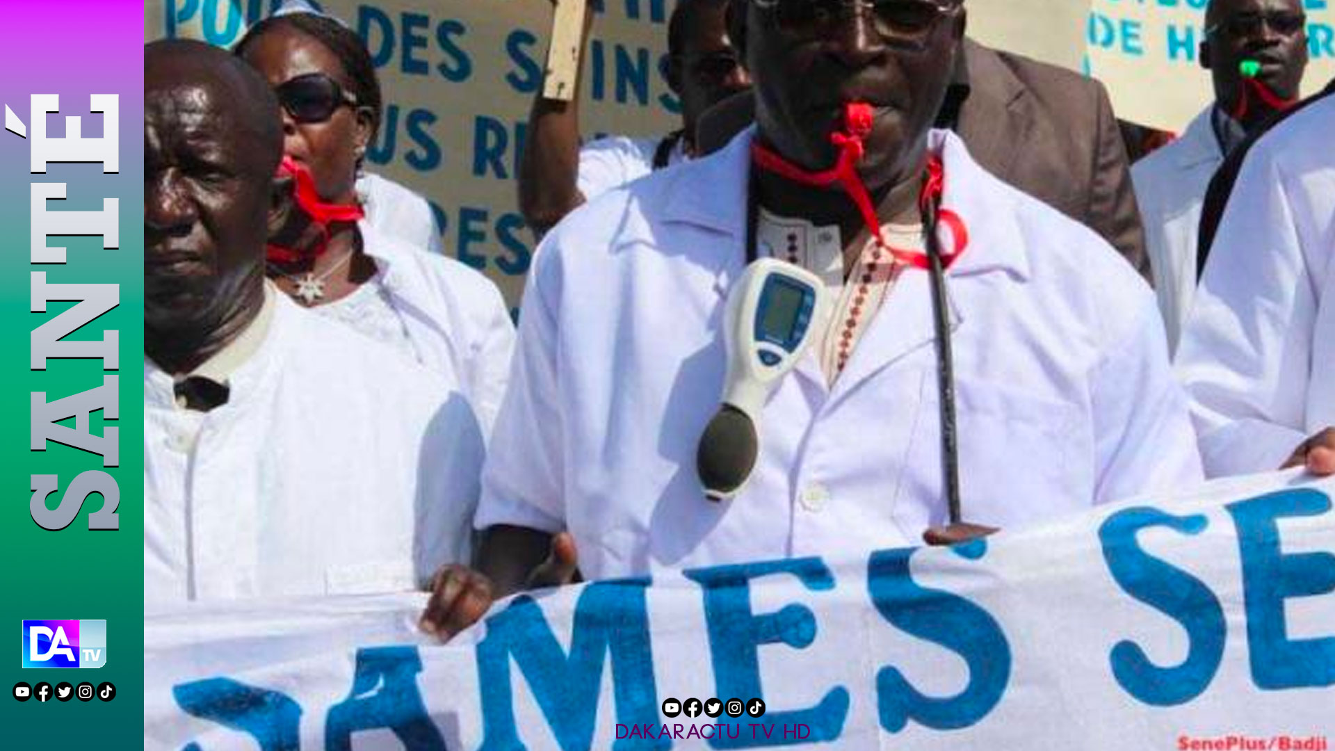 Respect du pacte de stabilité sociale, condition de travail du personnel de santé : Le SAMES appelle les médecins à une mobilisation massive pour la grève du 10 juillet
