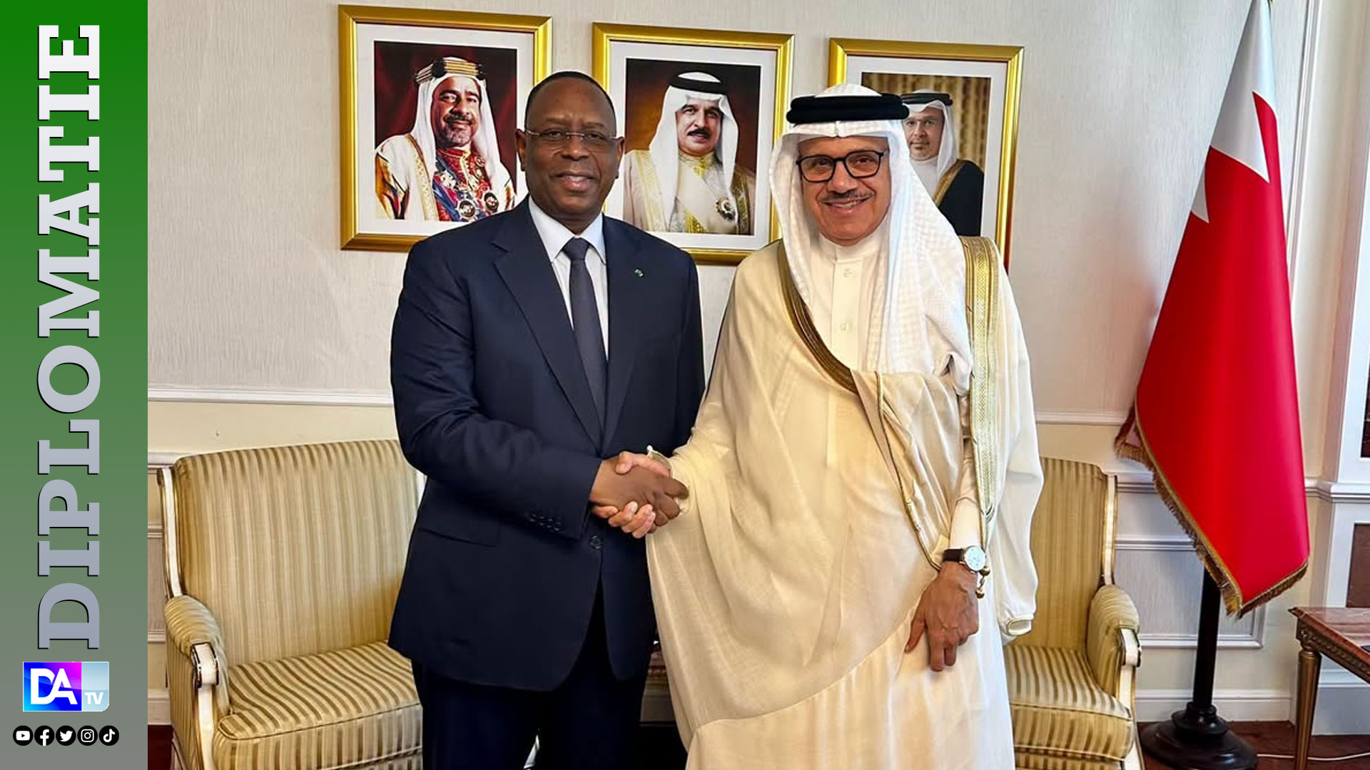 Secrétariat général de l’ONU :Le Pdt Macky Sall reçu par le ministre bahreïnien des Affaires étrangères… le multilatéralisme au cœur des discussions