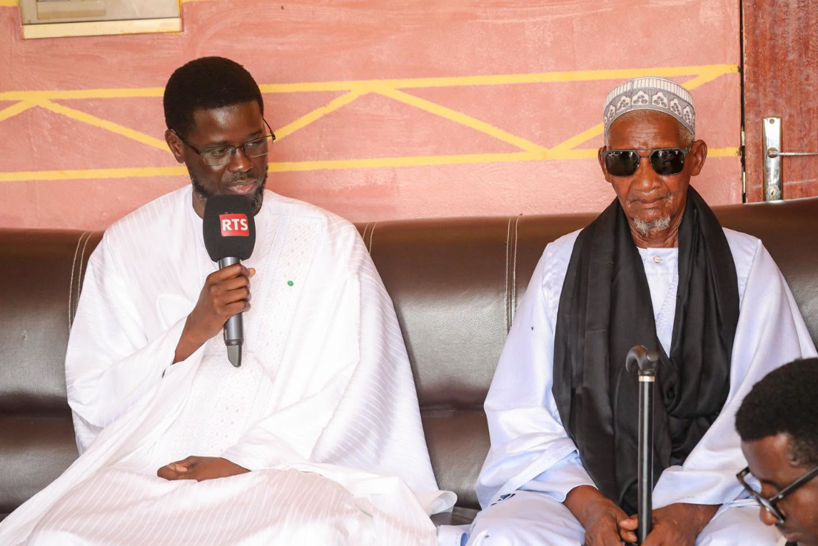 Décès du Khalife de Guet Ardo : le président Bassirou Diomaye Faye présente les condoléances de la Nation