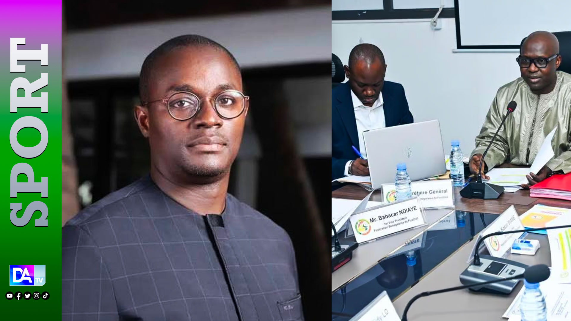 Crise au comité exécutif de la fsf :le président de la Commission marketing,  Bamba Ba ouvre un front contre la direction et dénonce une gouvernance en vase clos