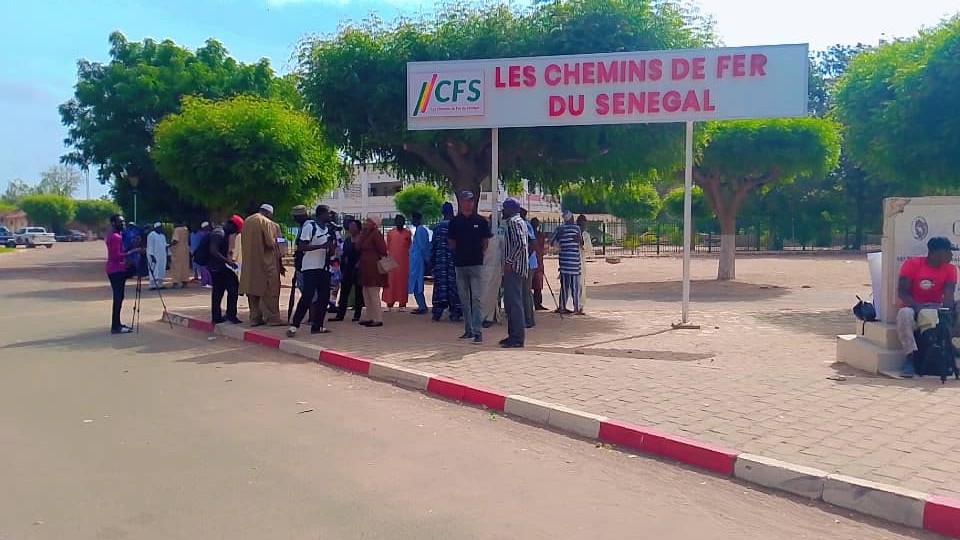Thiès - Non règlement du contentieux avec l'État :  les ex-temporaires de la Régie de chemins de fer du Sénégal dans tous leurs états..