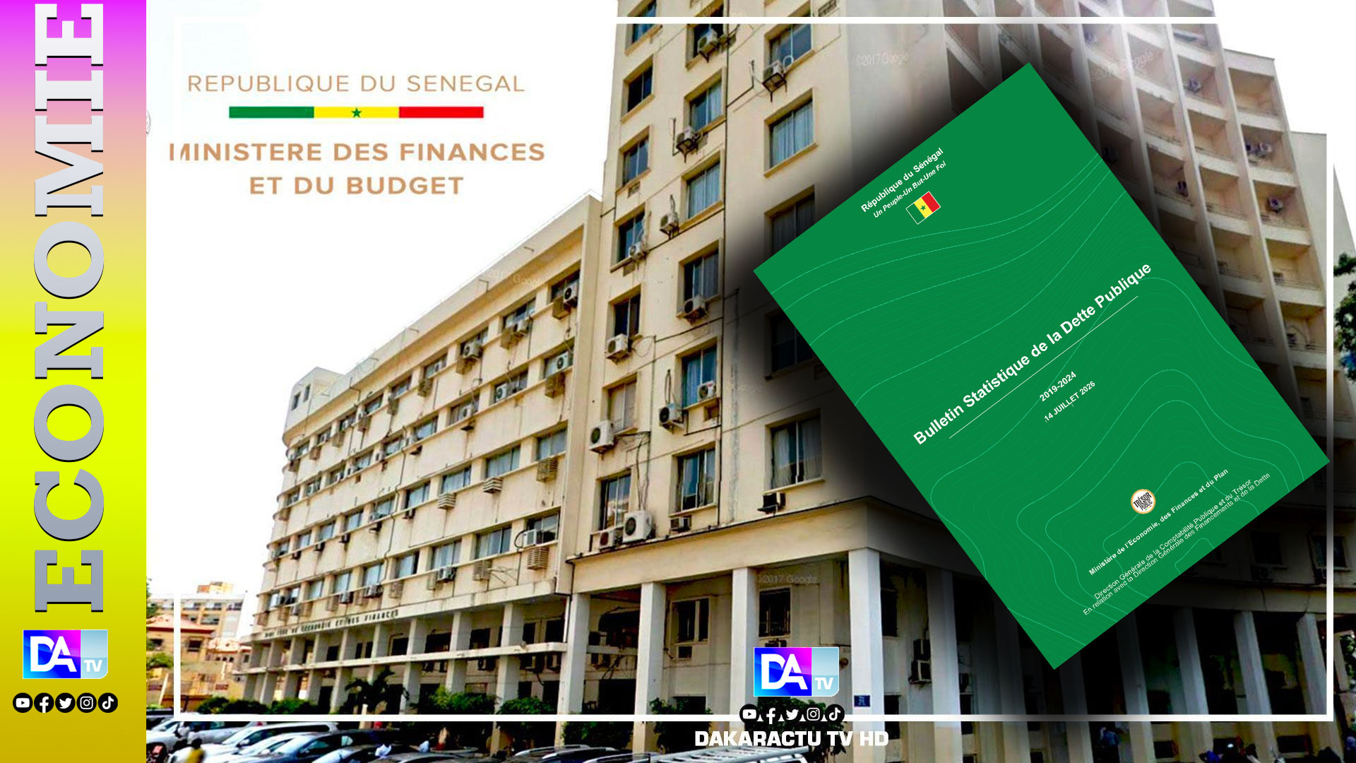 Service de la dette : les paiements ont plus que triplé entre 2019 et 2024 (Bulletin Statistique de la Dette Publique 2019-2024)