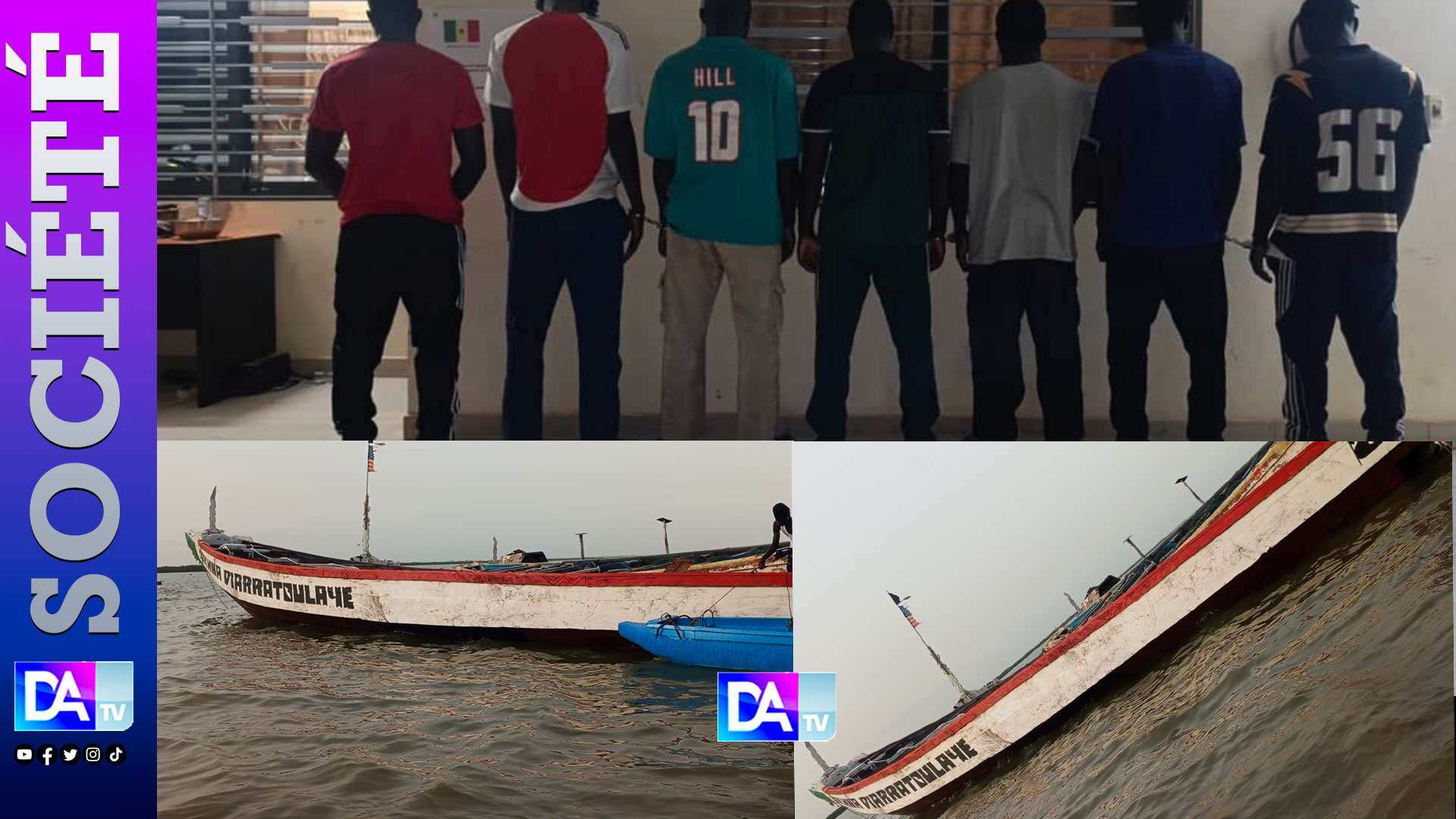 Trafic présumé de migrants : 7 personnes déférées au PJF après le démantèlement d'un réseau entre le Sénégal, la Gambie et l'Espagne
