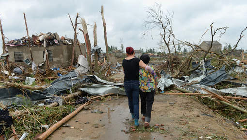 Une violente tornade frappe la Chine, au moins 98 morts