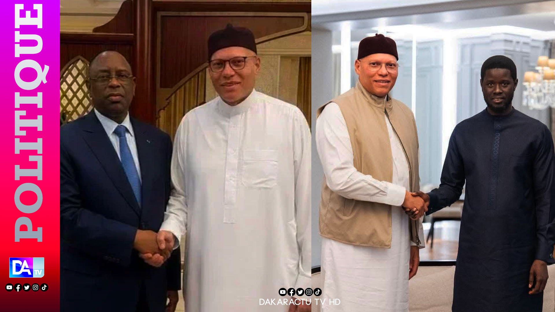 Diomaye, Macky Sall et Karim Wade à Doha : les coulisses d’un ballet diplomatique aux multiples messages politiques