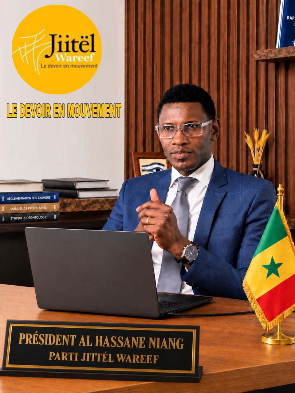 Paysage Politique : Le parti Jiitël Wareef de Al Hassane Niang annonce l'obtention de son récépissé