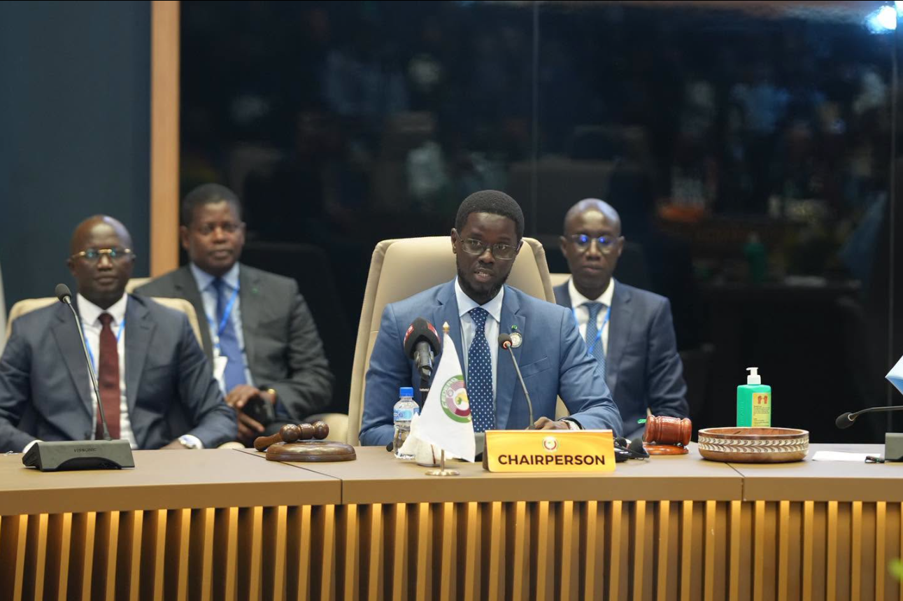 Sommet de la Cedeao: Le Président Bassirou Diomaye Faye élu Président...