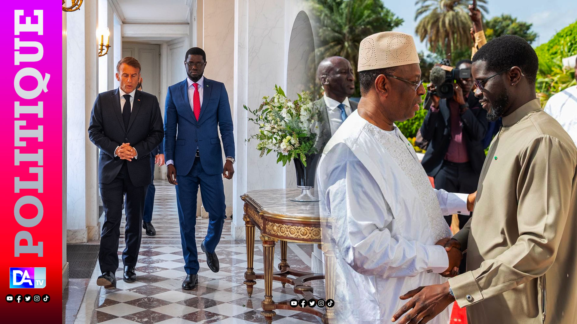 Médiation secrète Diomaye Faye–Macky Sall : le rôle présumé d’Emmanuel Macron révélé…Il aurait œuvré en coulisses pour favoriser le rapprochement