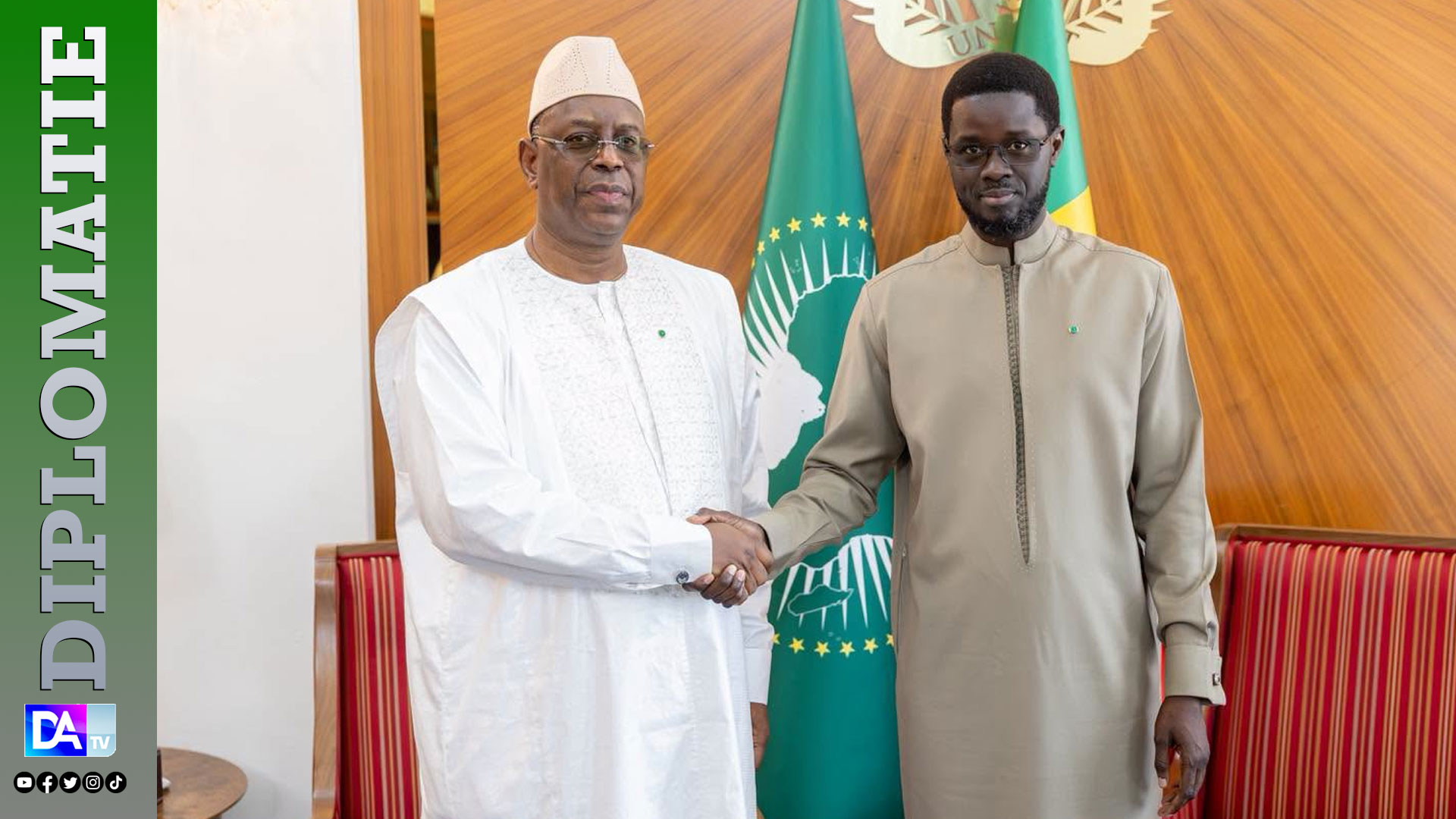 Macky Sall suite à son entretien avec Diomaye Faye : « Nous avons eu un entretien convivial et constructif »