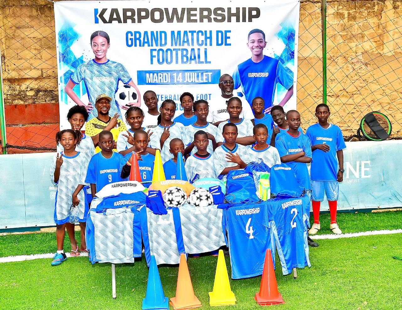 Quand Karpowership transforme le sport en levier d’impact social à Gorée
