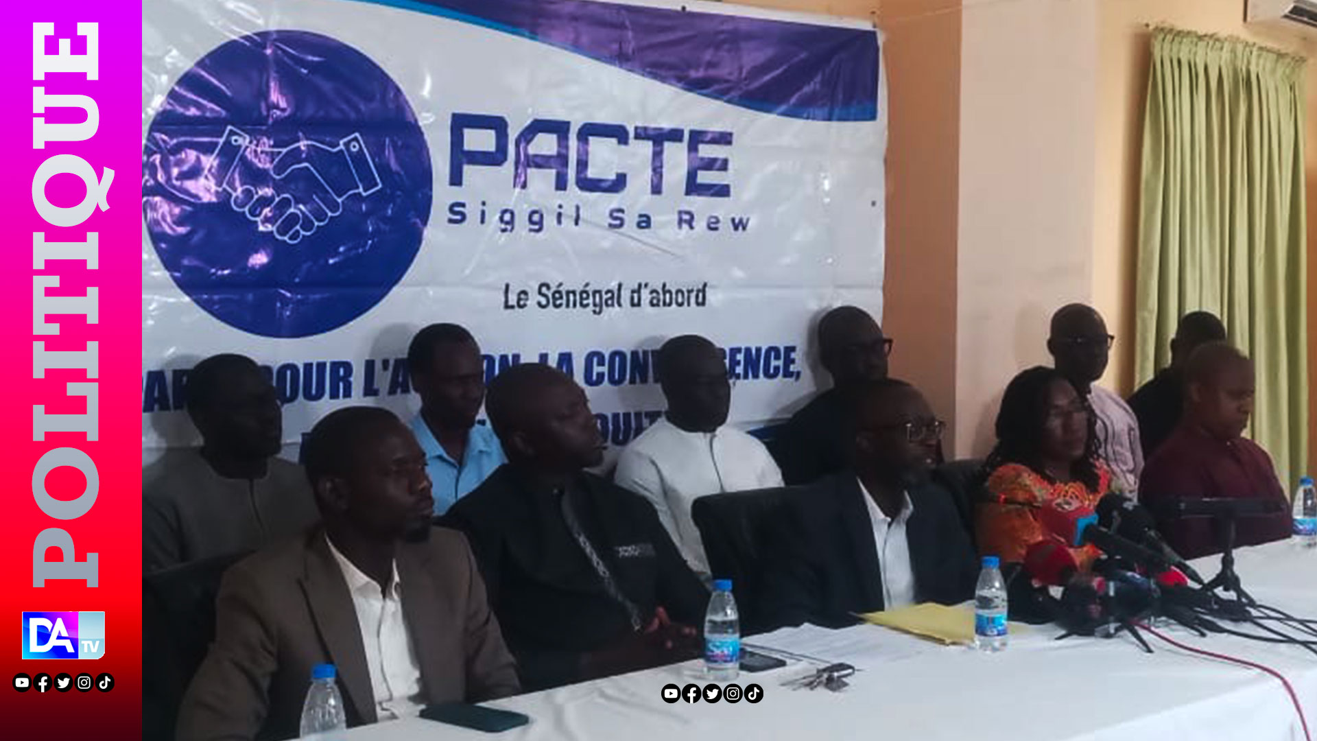 Recomposition politique : PACTE Siggil Sa Rew choisit de structurer son soutien autour de Diomaye Faye