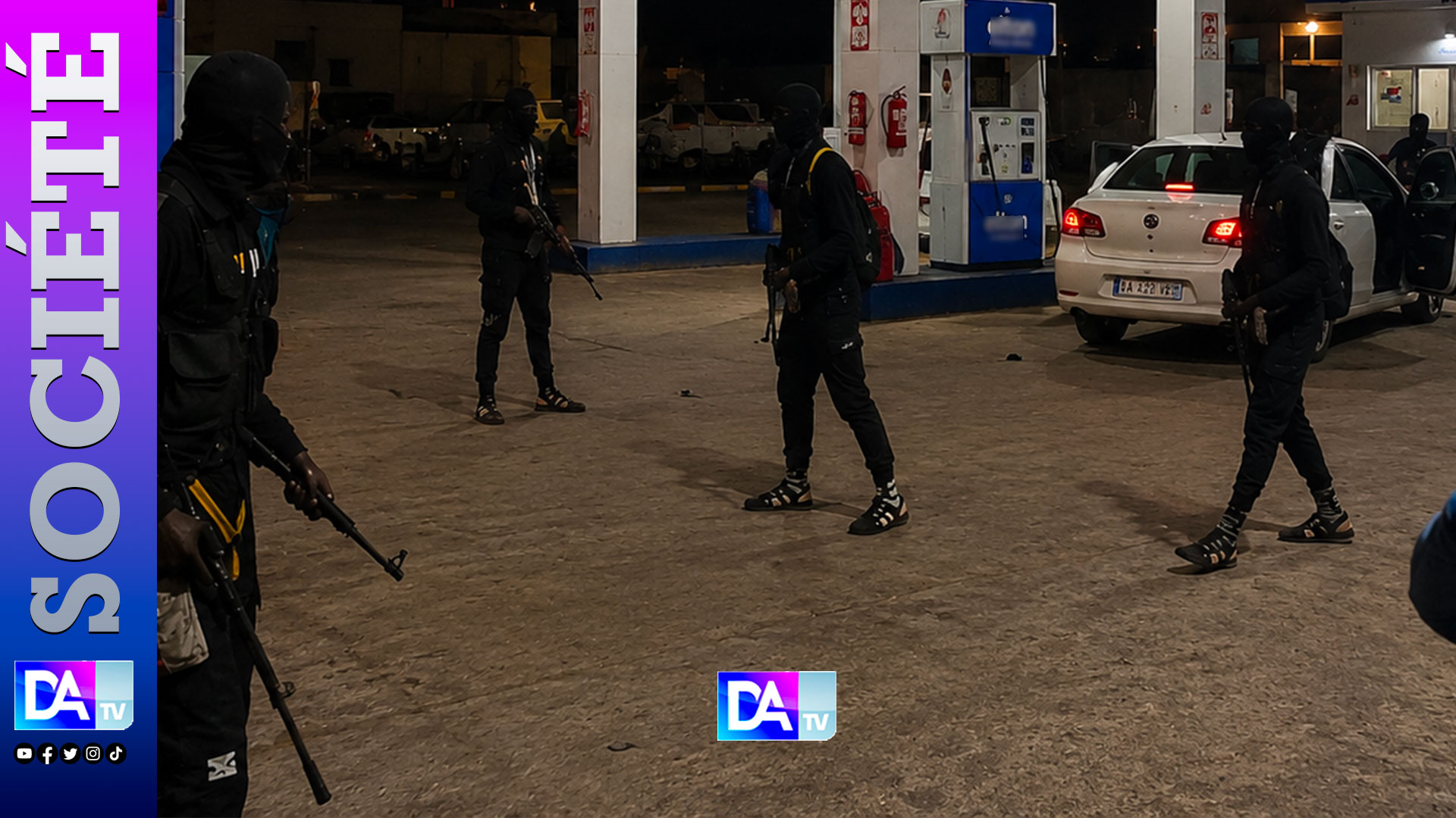 Coups de feu à 3h50 du matin : une quinzaine de braqueurs lourdement armés attaquent la station Elton de Diourbel, 120 000 FCFA et 300 tickets de carburant emportés…le coffre-fort était la cible principale