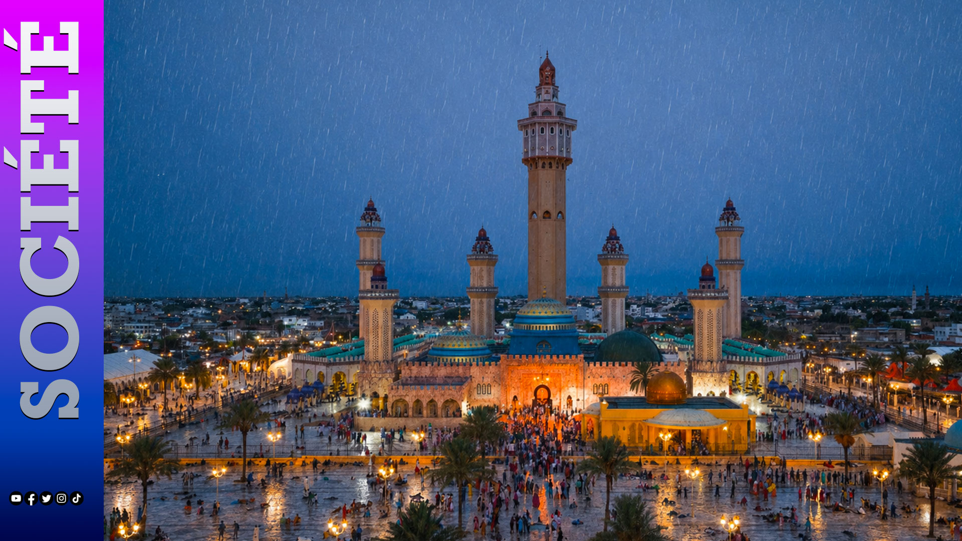 Grand Magal de Touba : des pluies et des orages annoncés entre le 31 juillet et le 3 août