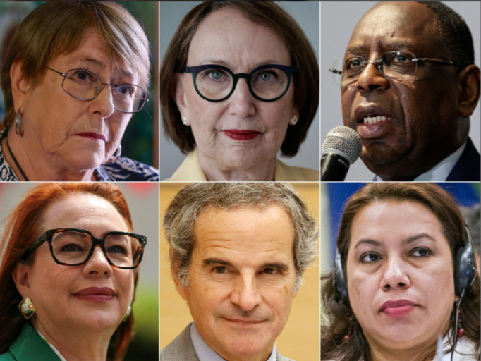 Quatre femmes et trois hommes en lice: qui sera le prochain chef de l’ONU?