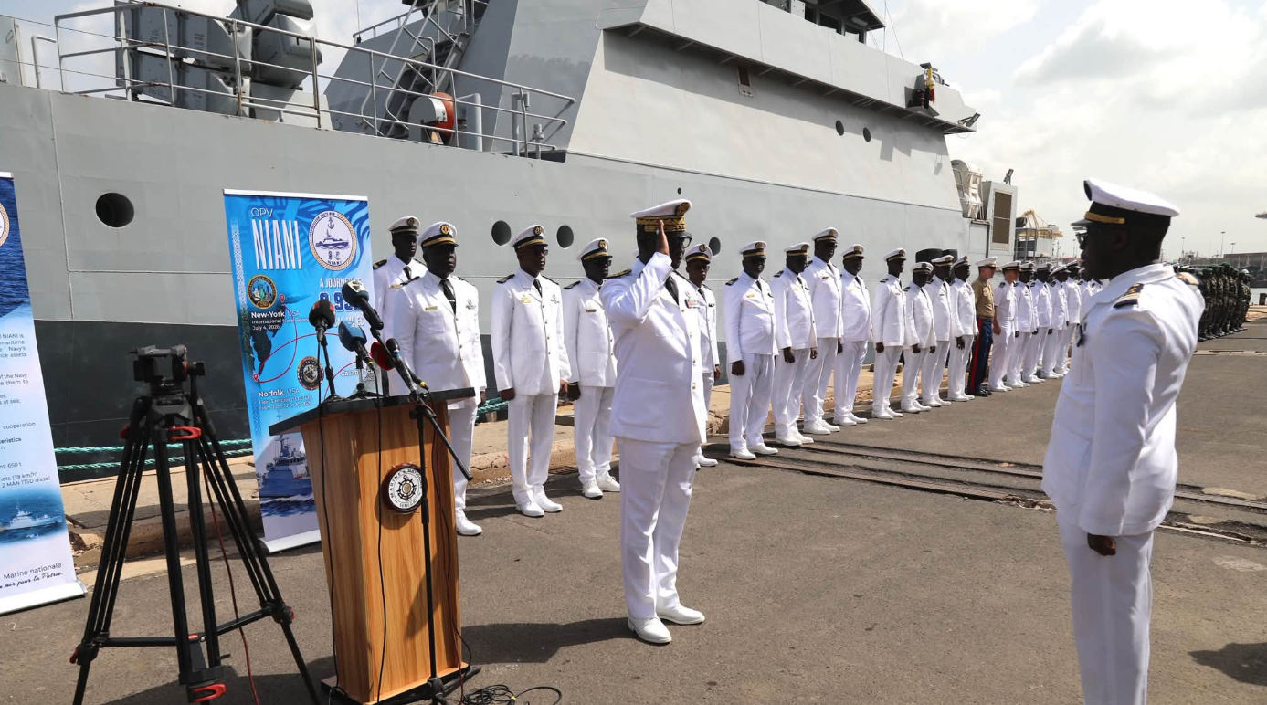 Marine nationale : le PHM NIANI de retour au Sénégal après un déploiement transatlantique historique