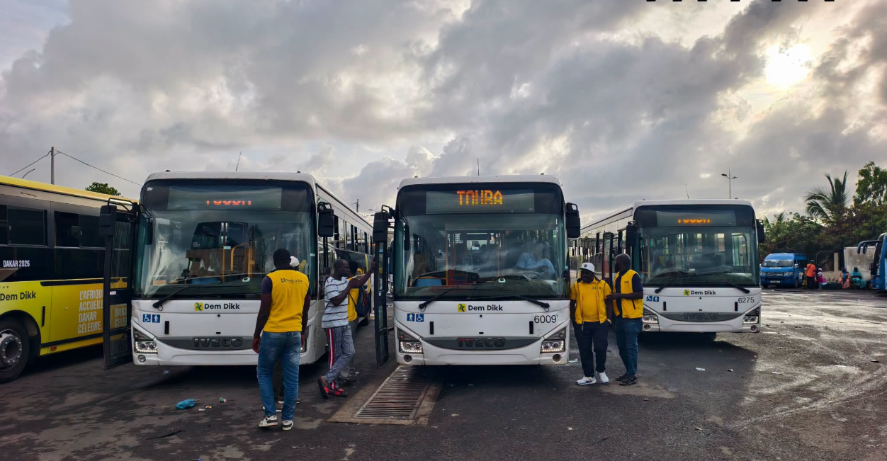 Magal de Touba 2026 : Dakar Dem Dikk dresse un bilan provisoire de 939 voyages et 19.700 pèlerins transportés