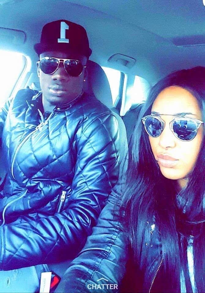 CHINE : L'international de football Mbaye Diagne en compagnie de sa femme Daba Diouf