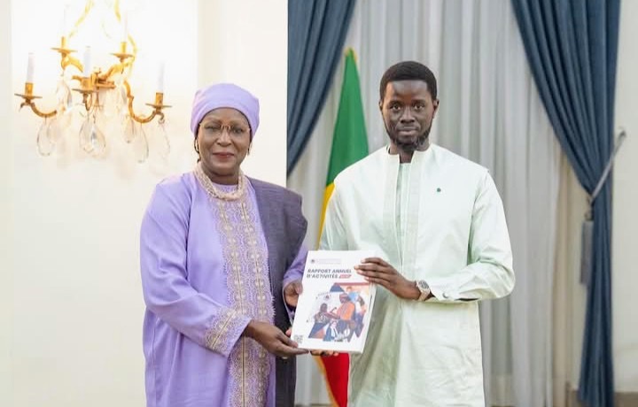 Droits humains / Remise des rapports de la CNDH : Amsatou Sow Sidibé rompt 25 ans de silence face au Président Diomaye
