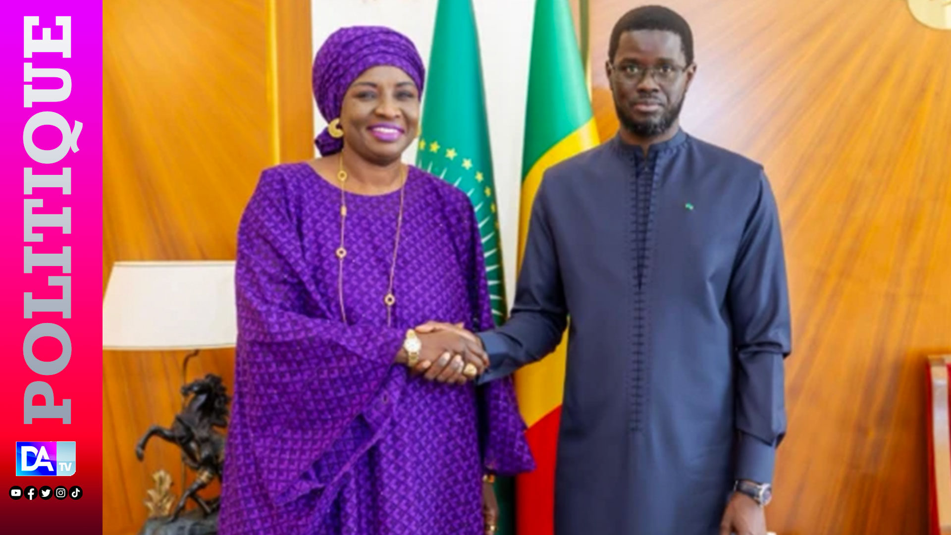 « J’ai une obligation morale de continuer à le soutenir » : Aminata Touré explique son engagement aux côtés de Diomaye