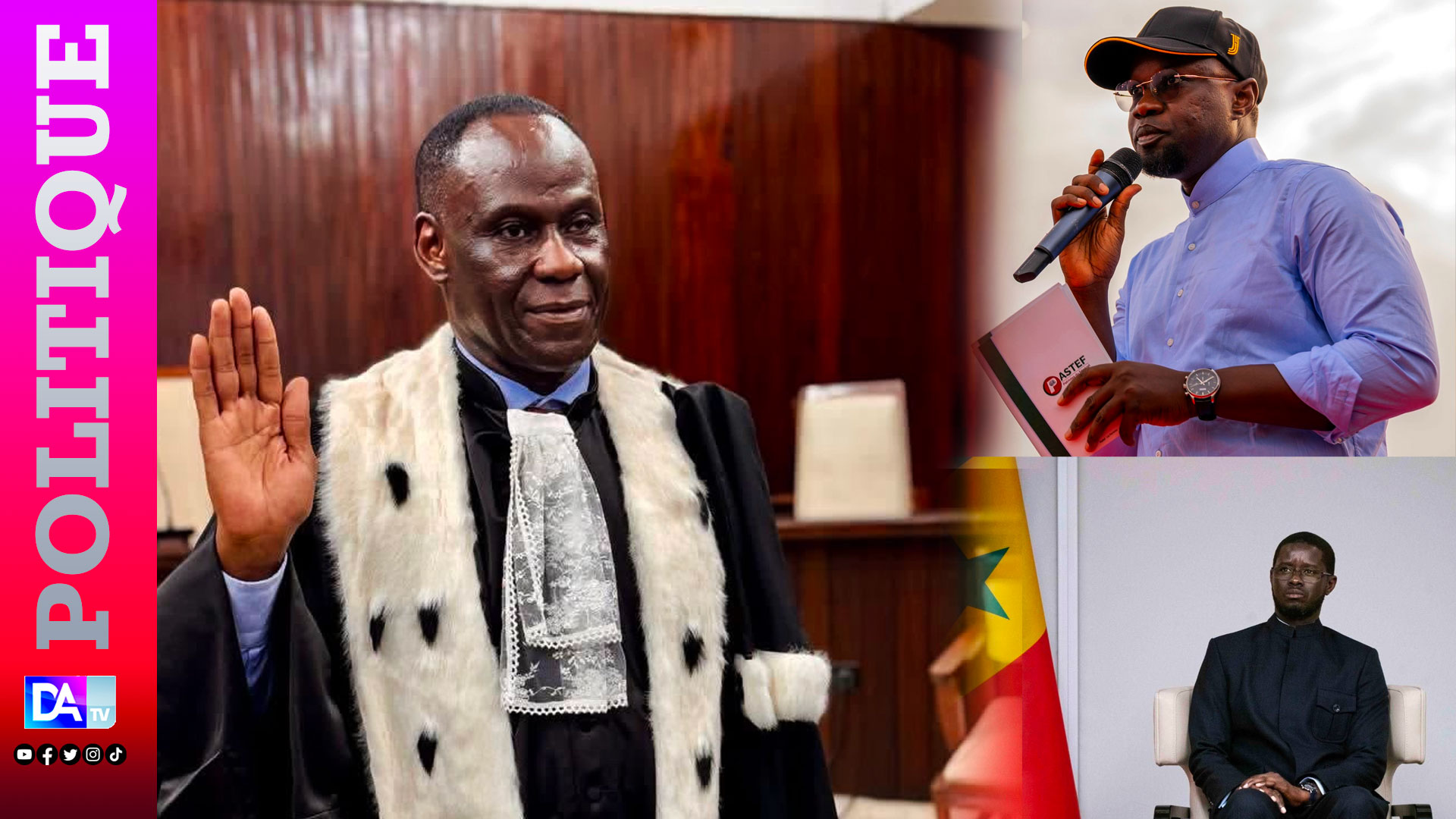 Conseil constitutionnel / Pouvoir, Parlement et présidentielle 2029 : Ousmane Diagne face au piège d’un climat politique où chaque décision pourrait faire des étincelles
