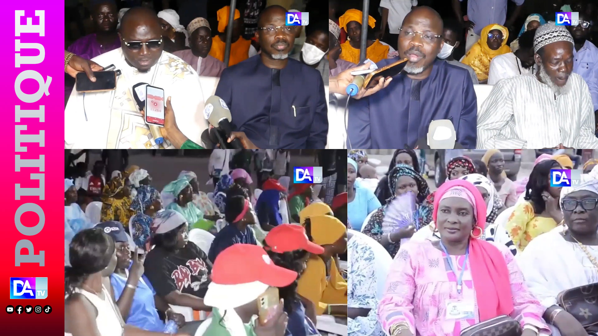 Thioffack (Kaolack) - Mohamed Ndiaye Rahma recueille les doléances des populations, promet de les accompagner et martèle : « Kaolack liguèye la lathie, dou ay dagassanté »