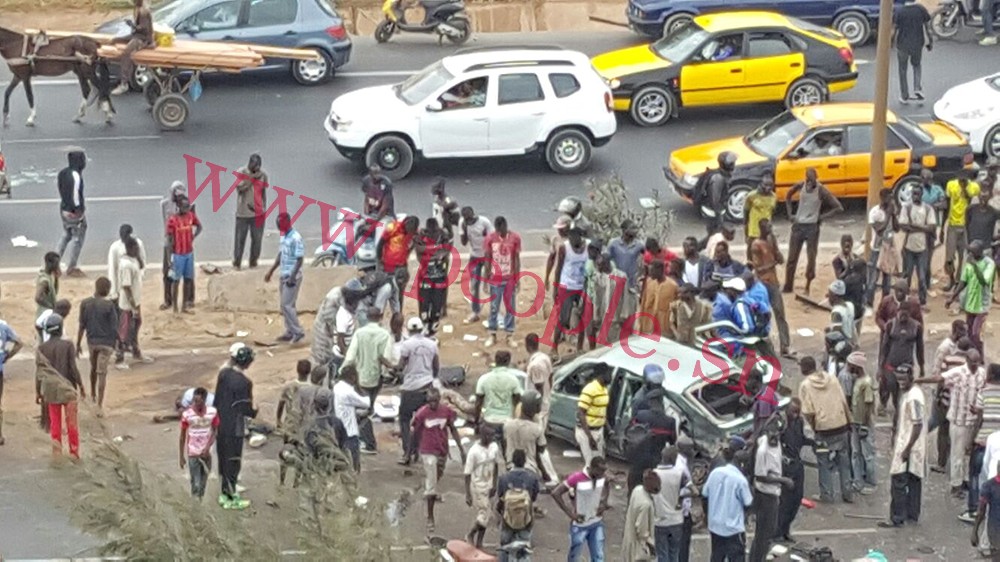 Grave accident sur la route de Rufisque : Deux morts et des blessés