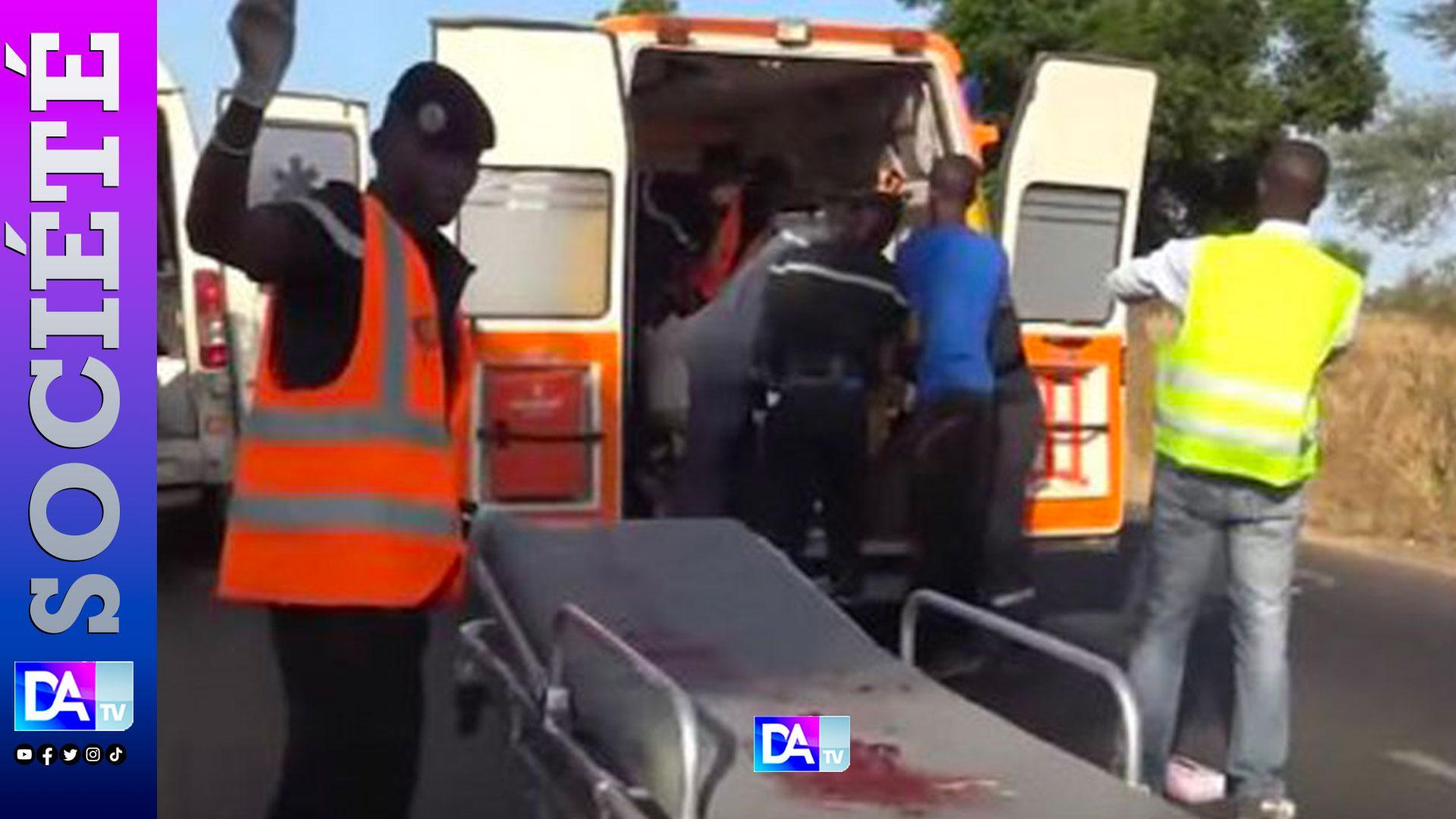 Ndiakhaté : Un accident de la route impliquant 2 motos, fait 1 mort et des blessés