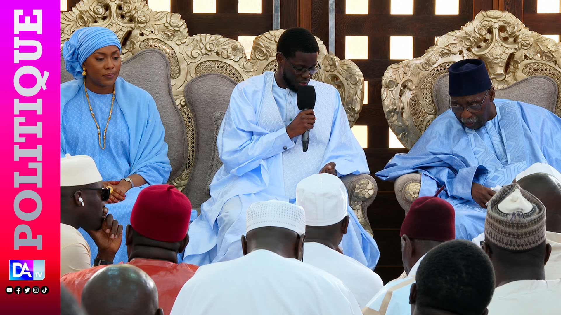 Tivaouane - Crise d'autorité : Serigne Babacar Sy Mansour Sy devant le Président Diomaye Faye : "Kilifë dafay am thieur, niou diokh coco."