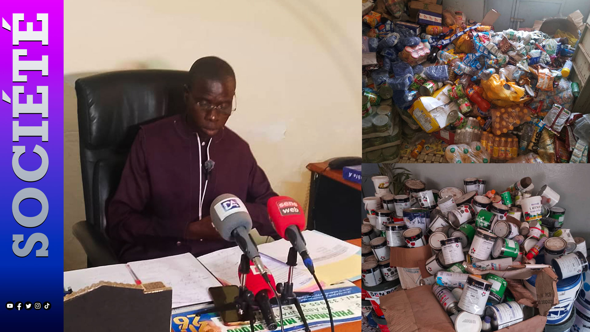Préparatifs Gamou Tivaouane 2026: 235 commerçants contrôlés, 137 procès verbaux dressés et 5,2 tonnes de produits impropres à la consommation retirés des circuits de la distribution