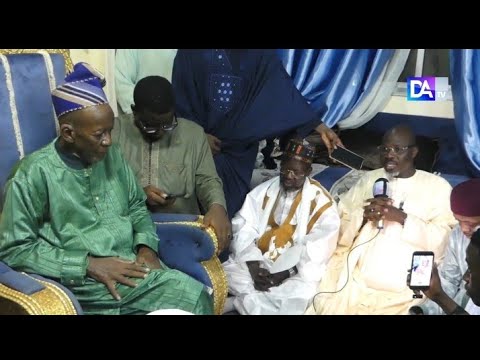 Kaolack- Gamou 2026: Mohamed Ndiaye Rahma reçoit les bénédictions des Khalifes de Médina Baye, Léona Niassène et de Kanéne