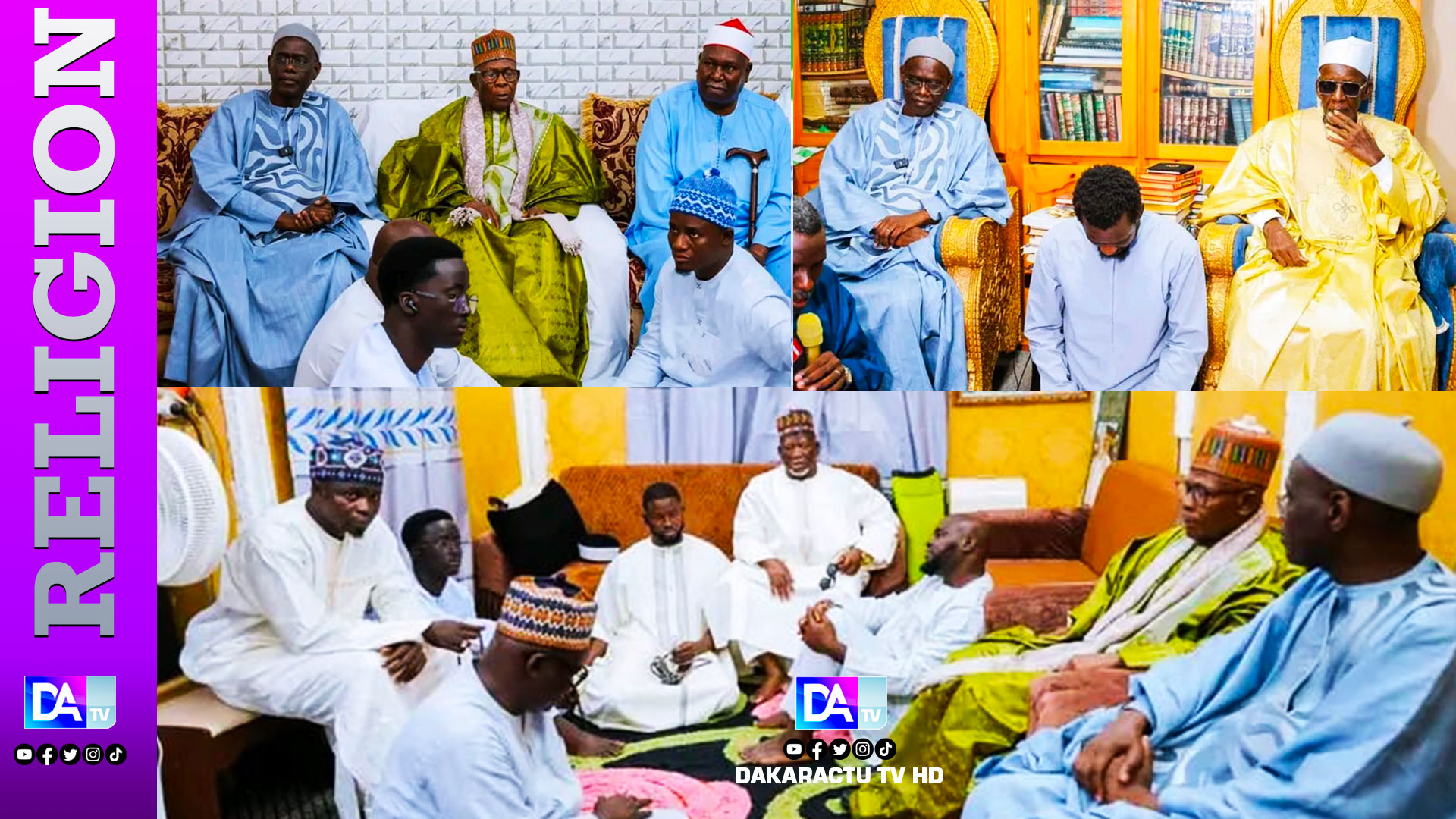 Kaolack- Gamou 2026: le PM Al Aminou Lô délivre le message du Président Bassirou Diomaye Faye aux autorités religieuses