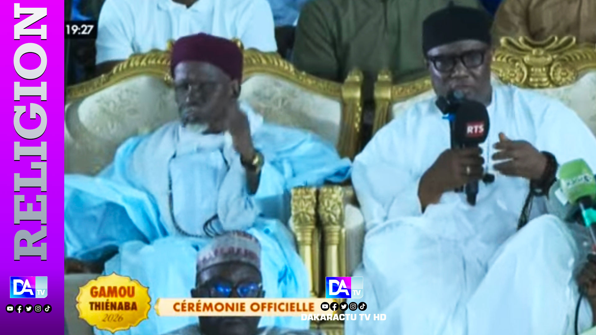 Cérémonie officielle du Gamou de Thiènaba : « Le Sénégal est un et indivisible. Noonoo khédioufi… khaniane khédioufi » (ministre de l’Intérieur)