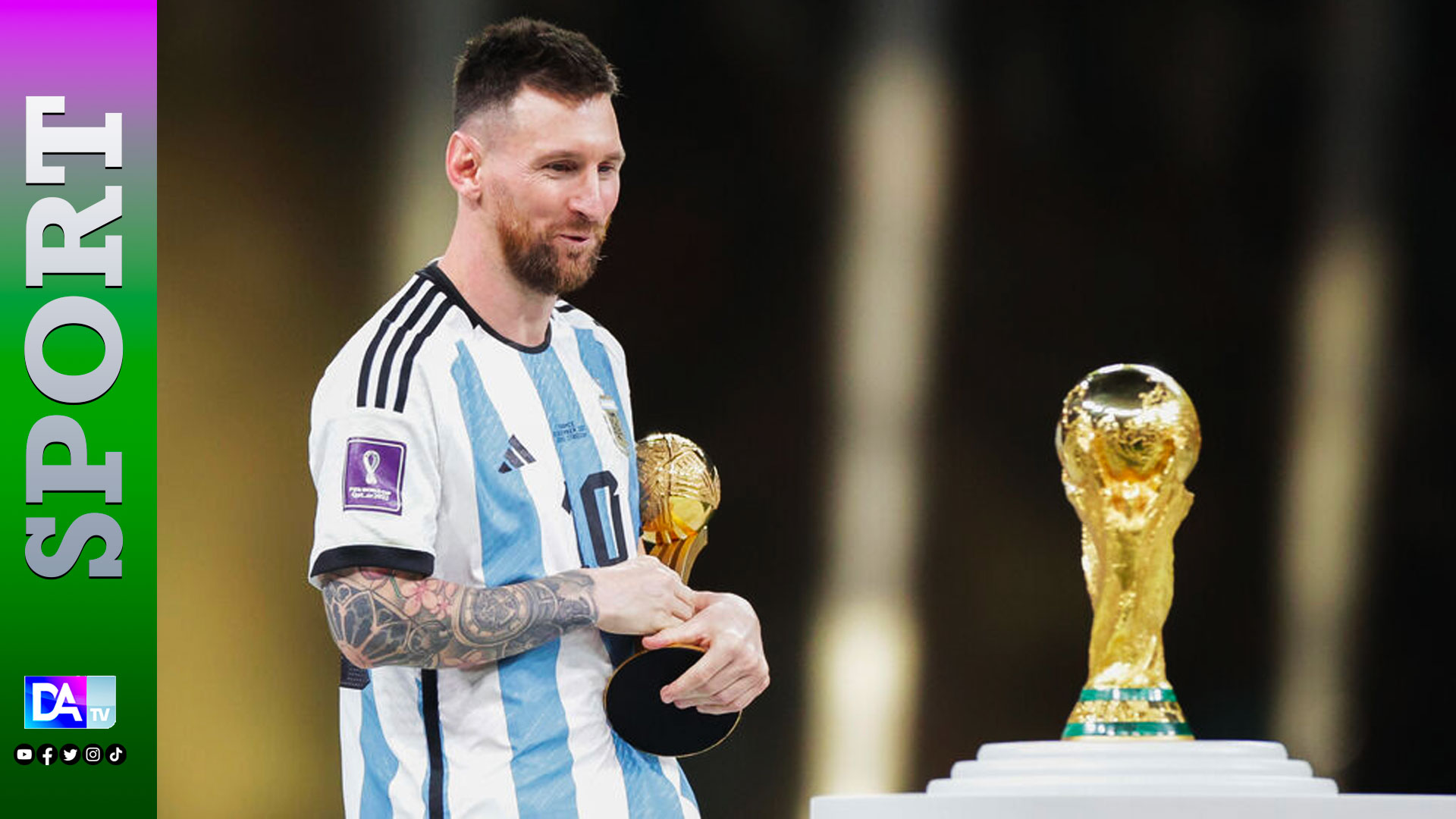 Argentine : Messi annonce sa retraite internationale