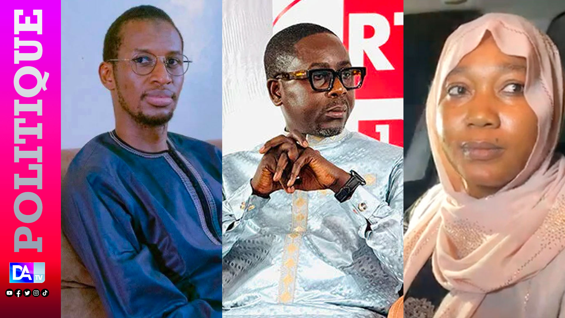 Pape Alé Niang, Seydina Oumar Touré et Ndèye Khady Ndiaye : ces anciens soutiens de Sonko désormais sous le feu des critiques