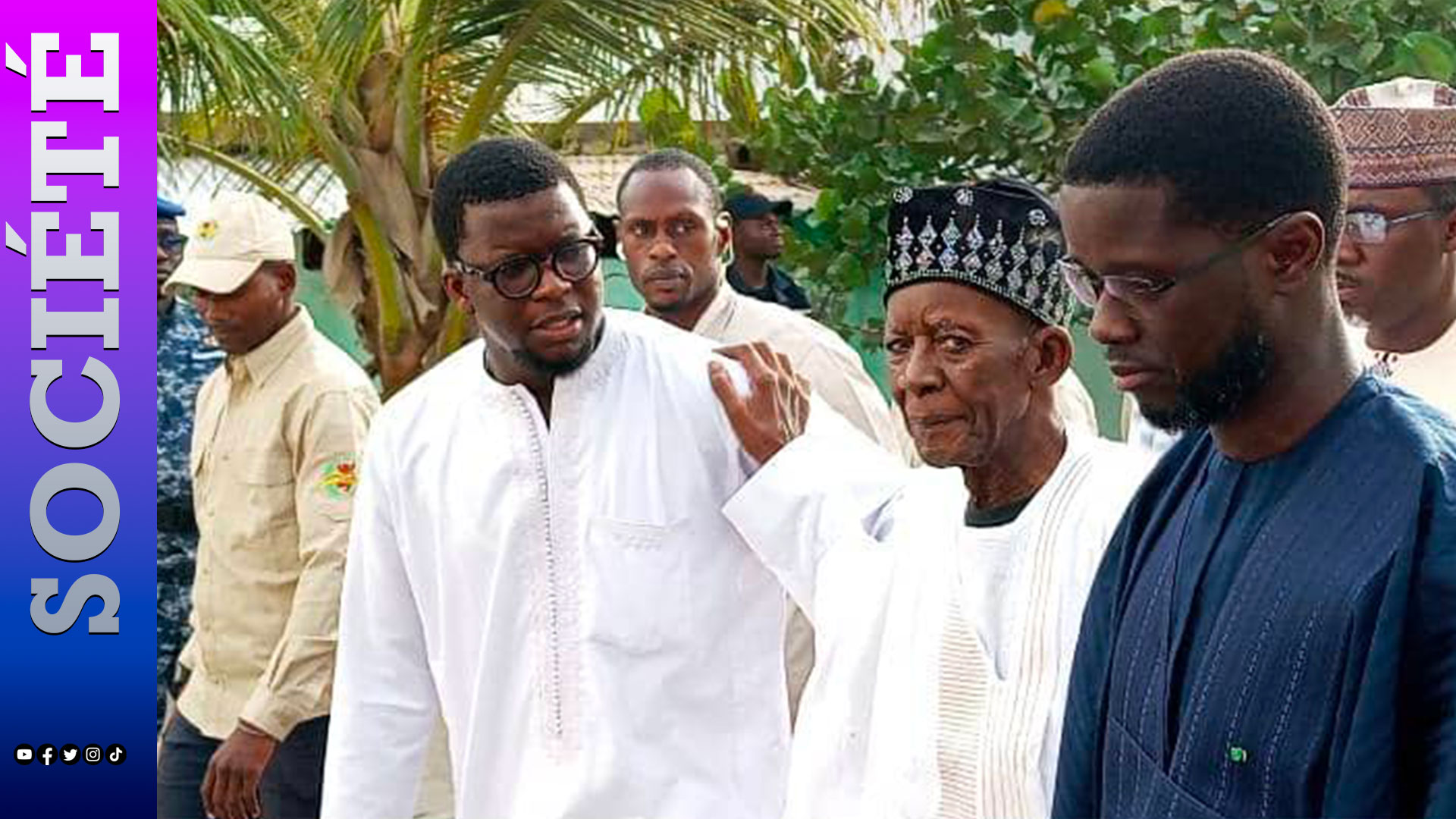 Rappel à Dieu de Papa Macky- Le Président Diomaye Faye présente ses condoléances au Khalife de Médina Baye: "C'est toute la Oummah Islamique qui a perdu'