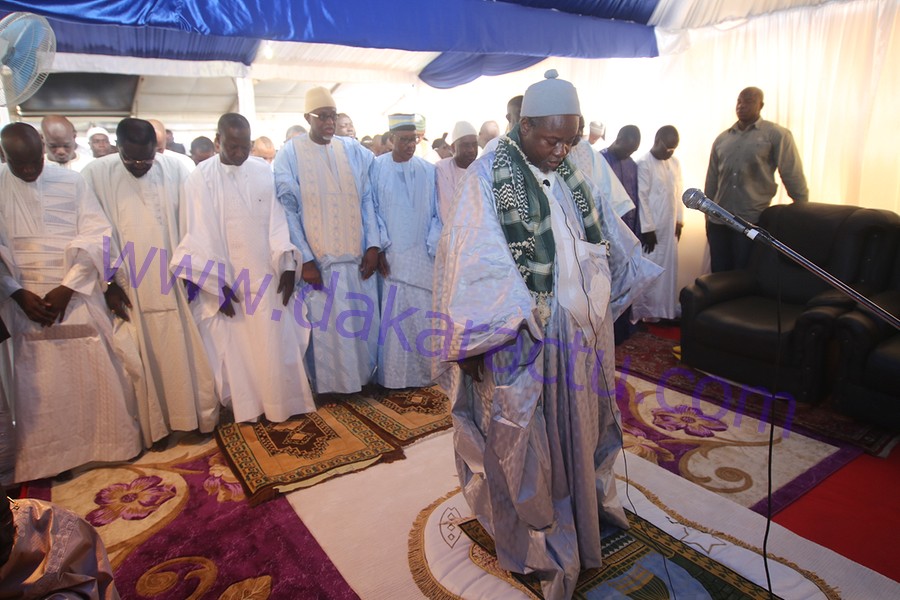 Les images de la célébration de l'Aid El Fitr à la mosquée Mazalikoul Jinnan
