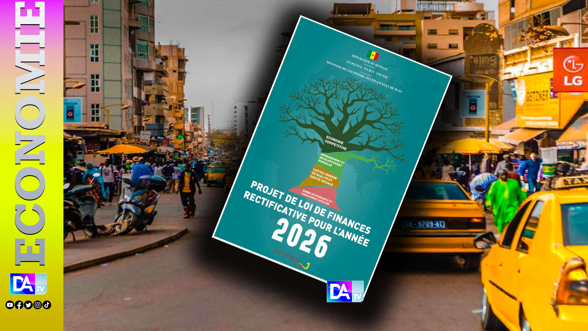 Économie sénégalaise : la croissance attendue en 2026 ramenée de 5 % à 2,7 %...le nouveau budget rectificatif acte des perspectives économiques moins favorables