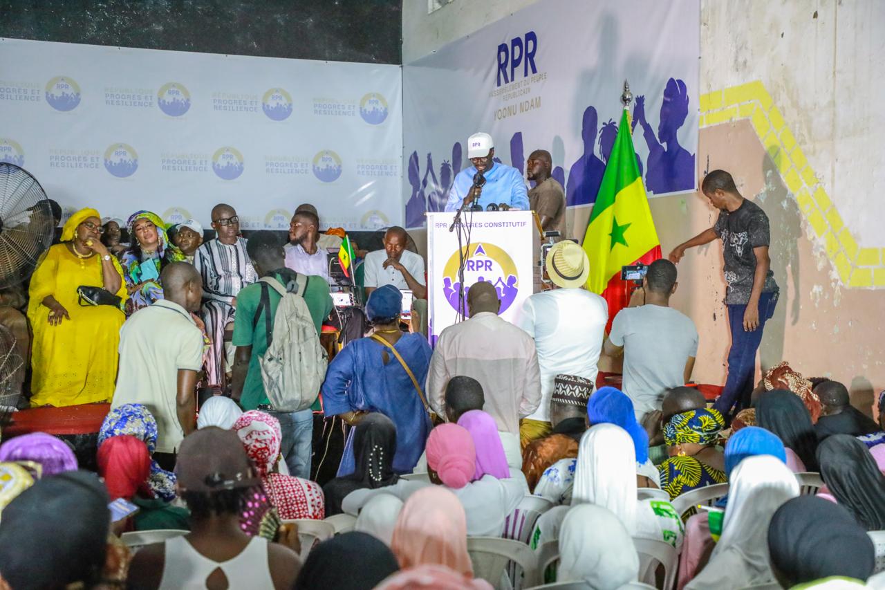 MAMADOU KASSÉ LANCE LE RPR DEVANT UNE MOBILISATION EXCEPTIONNELLE À TAMBACOUNDA