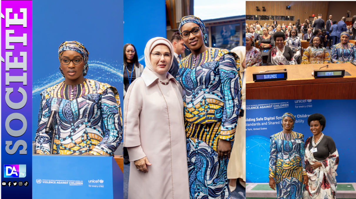 USA:  Marie Khone Faye plaide pour l'accès équitable et responsable des enfants aux technologies numériques lors d'une rencontre entre Premières Dames d'Afrique