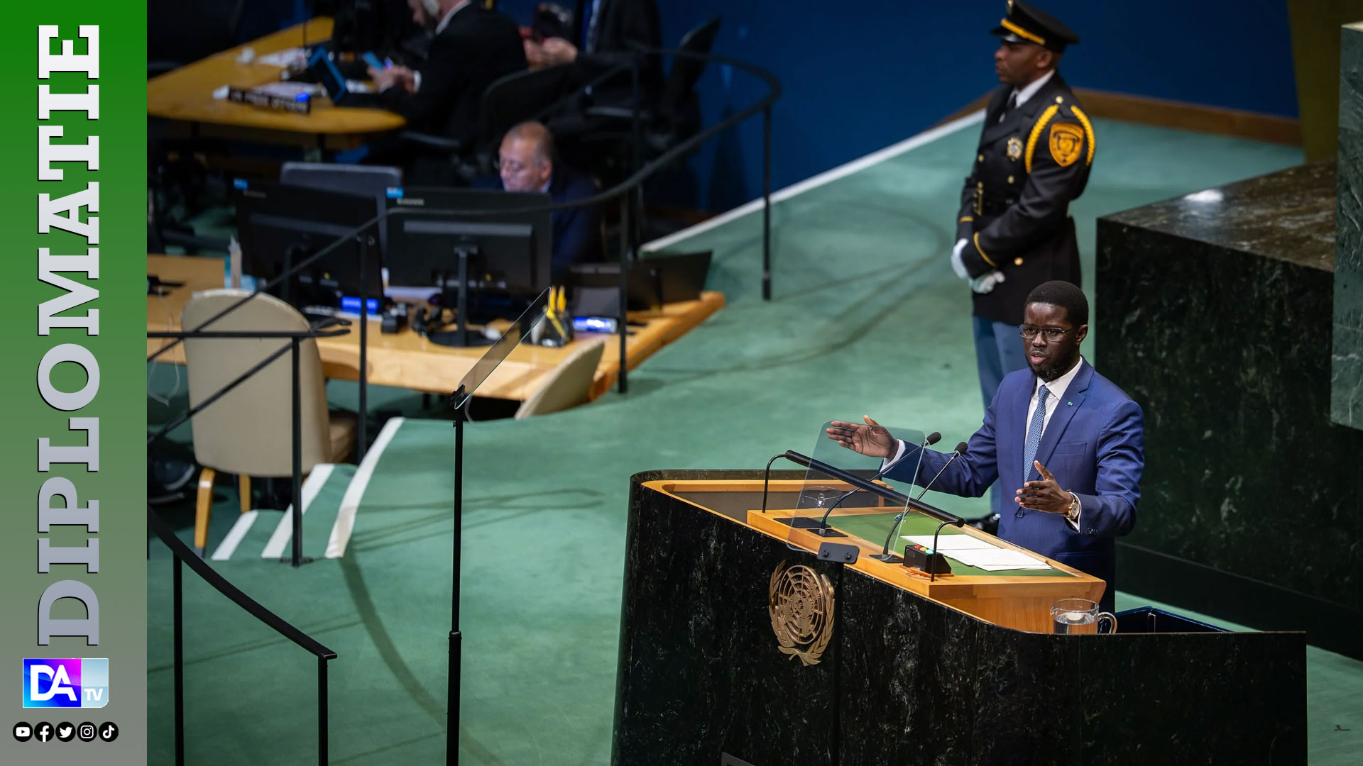 81e session de l’AG de l’ONU / Le Message du PR Bassirou Diomaye Faye: « Nous ne garantirons pas un ordre international juste en substituant la force au droit »