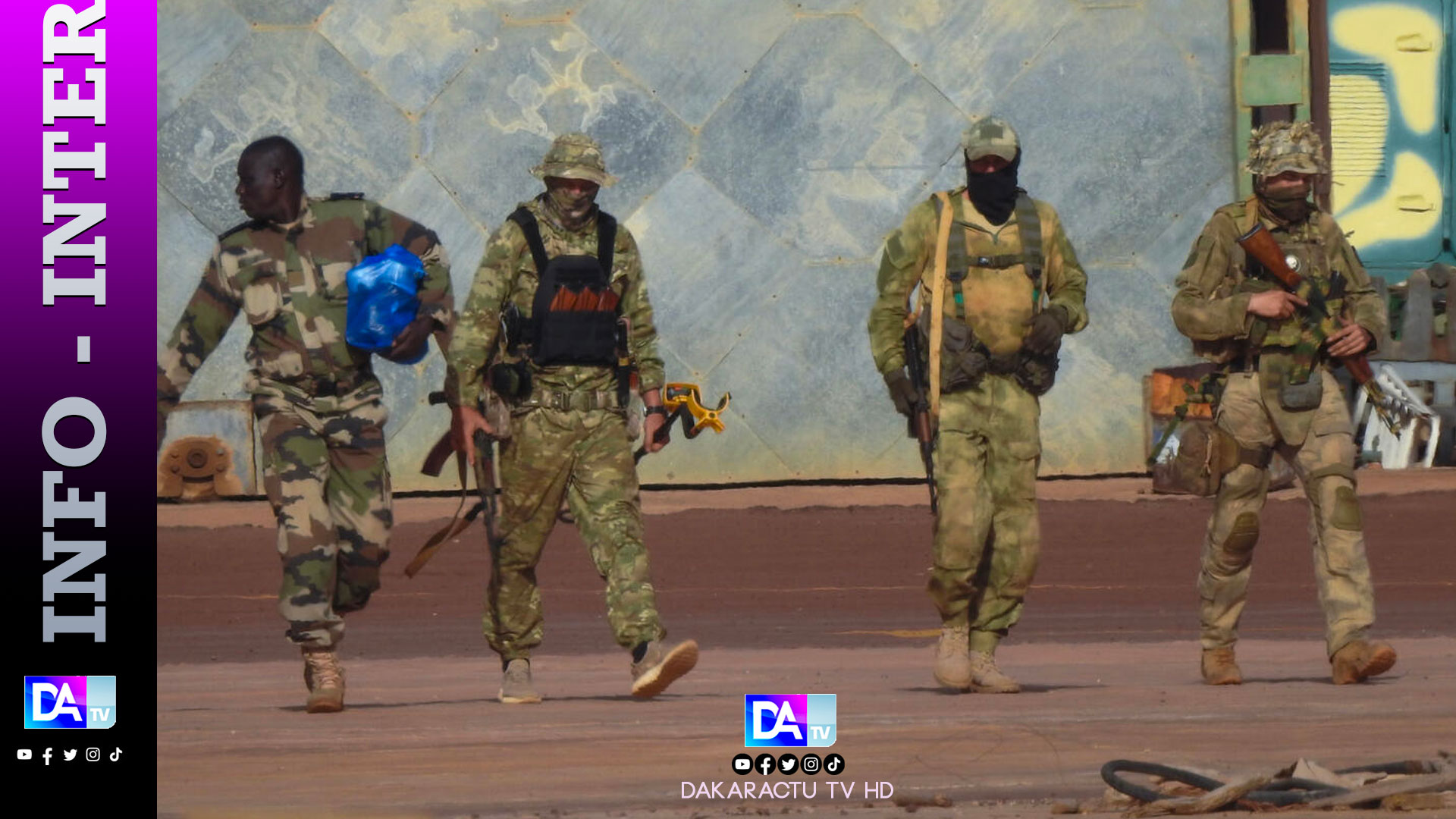 Mali : au moins 3 militaires et 4 paramilitaires russes tués dans une attaque jihadiste