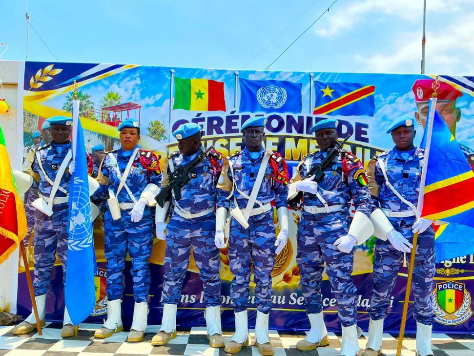 Personel Rotation RDC : le contingent sénégalais SENFPU3/Rotation 5 boucle son engagement ...