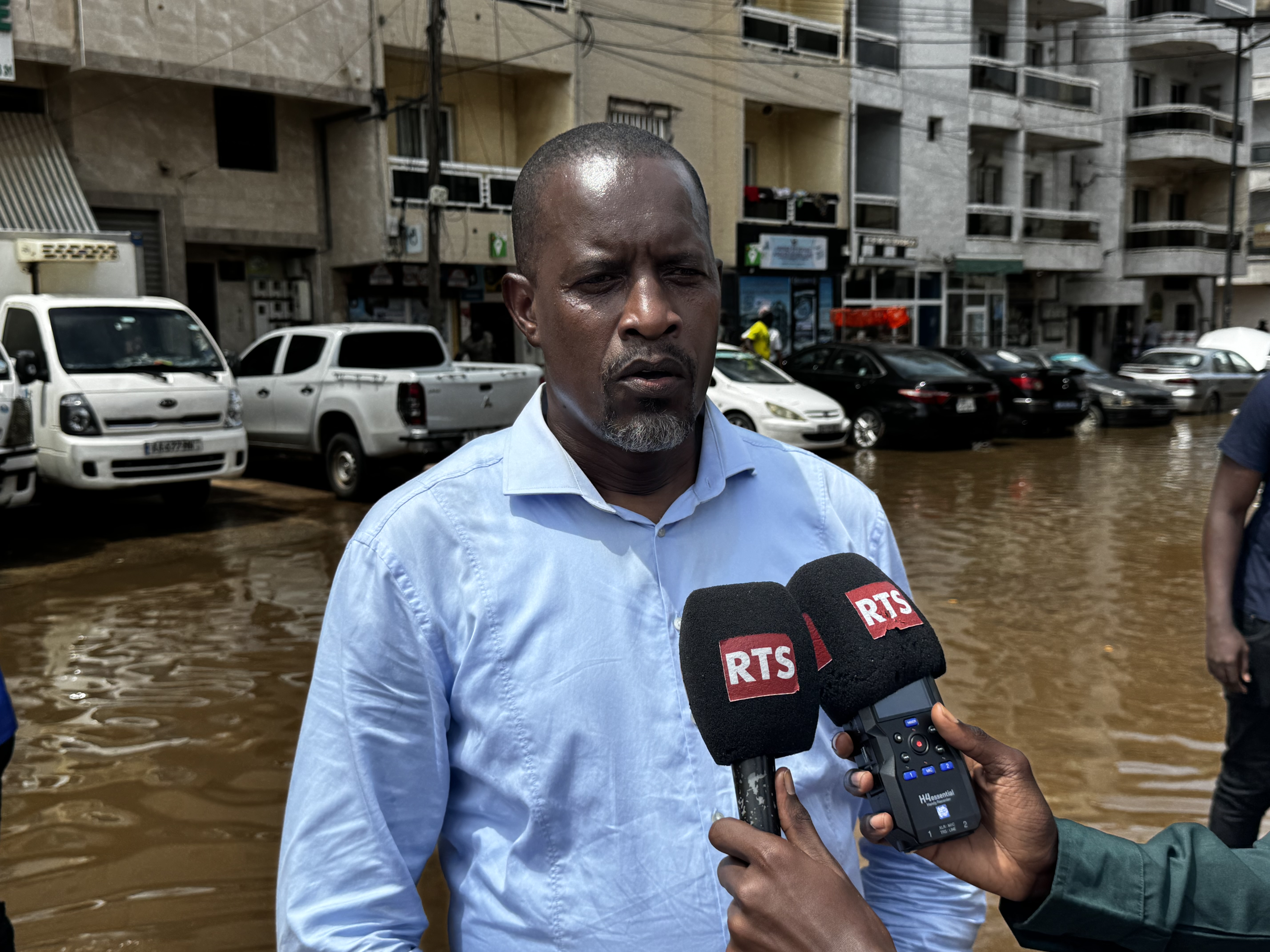 148 mm de pluies : Madické Cissé explique l'inondation de la zone de captage par un aléa fort sur une zone vulnérable