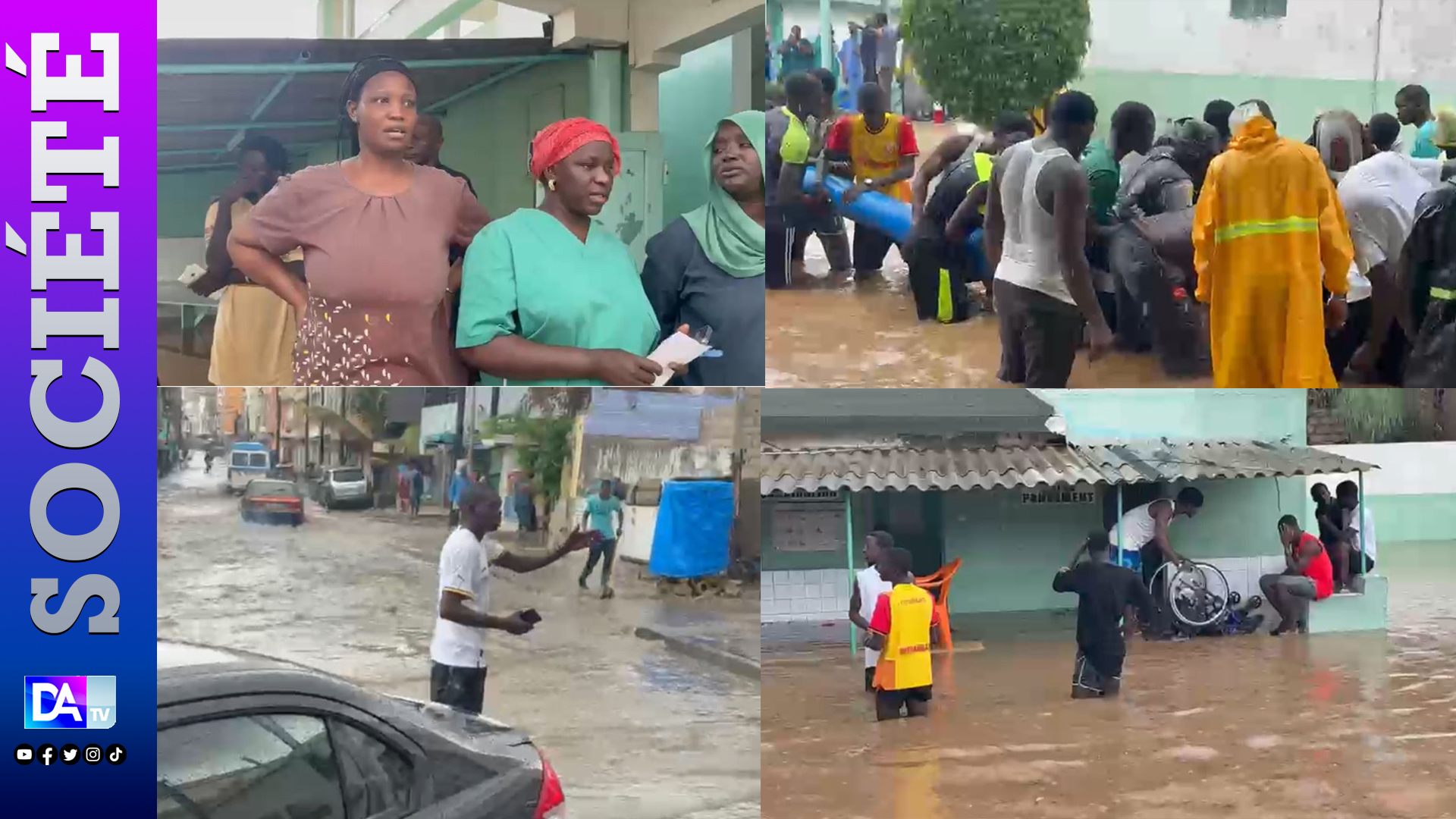 Centre Philippe Maguilen Senghor : des équipements dévastés, des patients évacués après les inondations