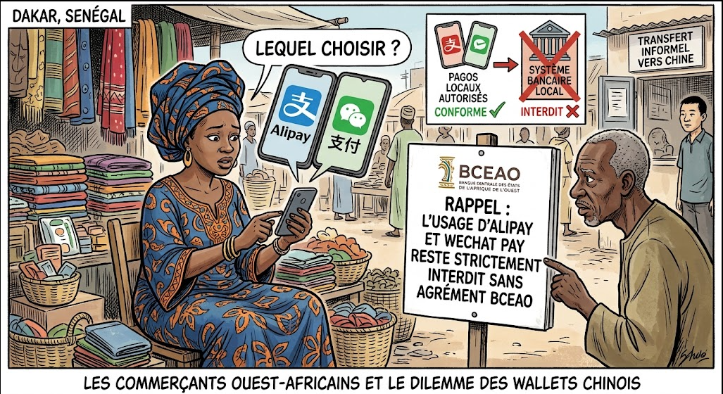 Commerce : les portefeuilles électroniques chinois numérisent l’informel africain, le casse-tête de la règlementation (suite & fin)