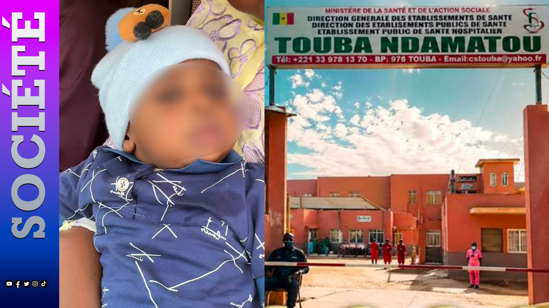 TOUBA - Erreur médicale ayant conduit à la mort de Saliou Dieng, nourrisson âgé de 9 mois / L’hôpital Ndamatou promet la transparence sur l’injection présumée fatale